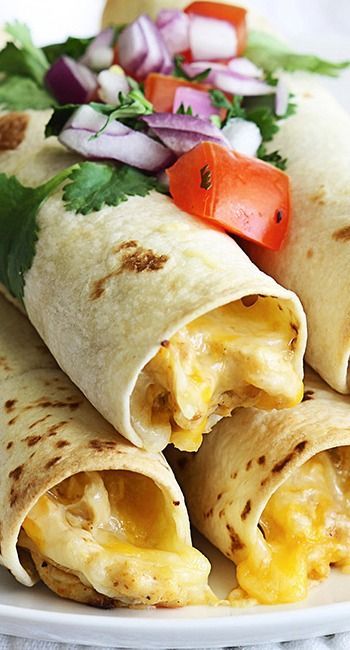 Slow Cooker Cream Cheese Chicken Taquitos.  These sound super simple to make in the crockpot and yummy!