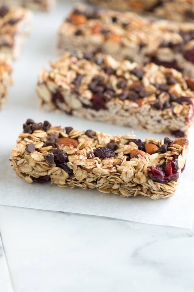 Soft and Chewy Granola Bars Recipe They were great and the family loved them! Quick and easy to make!