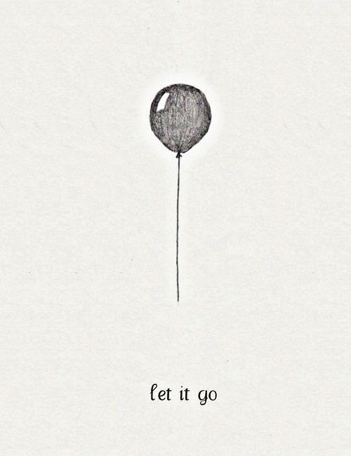 Sometimes, you just have to let it go.  The guilt, the shoulds, the expectations, the have-tos.  When things are too hectic, too
