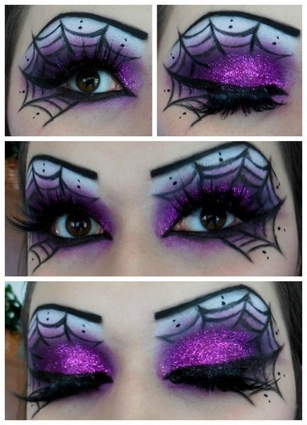 Spiderweb Eyeshadow www.makeupbee.com…