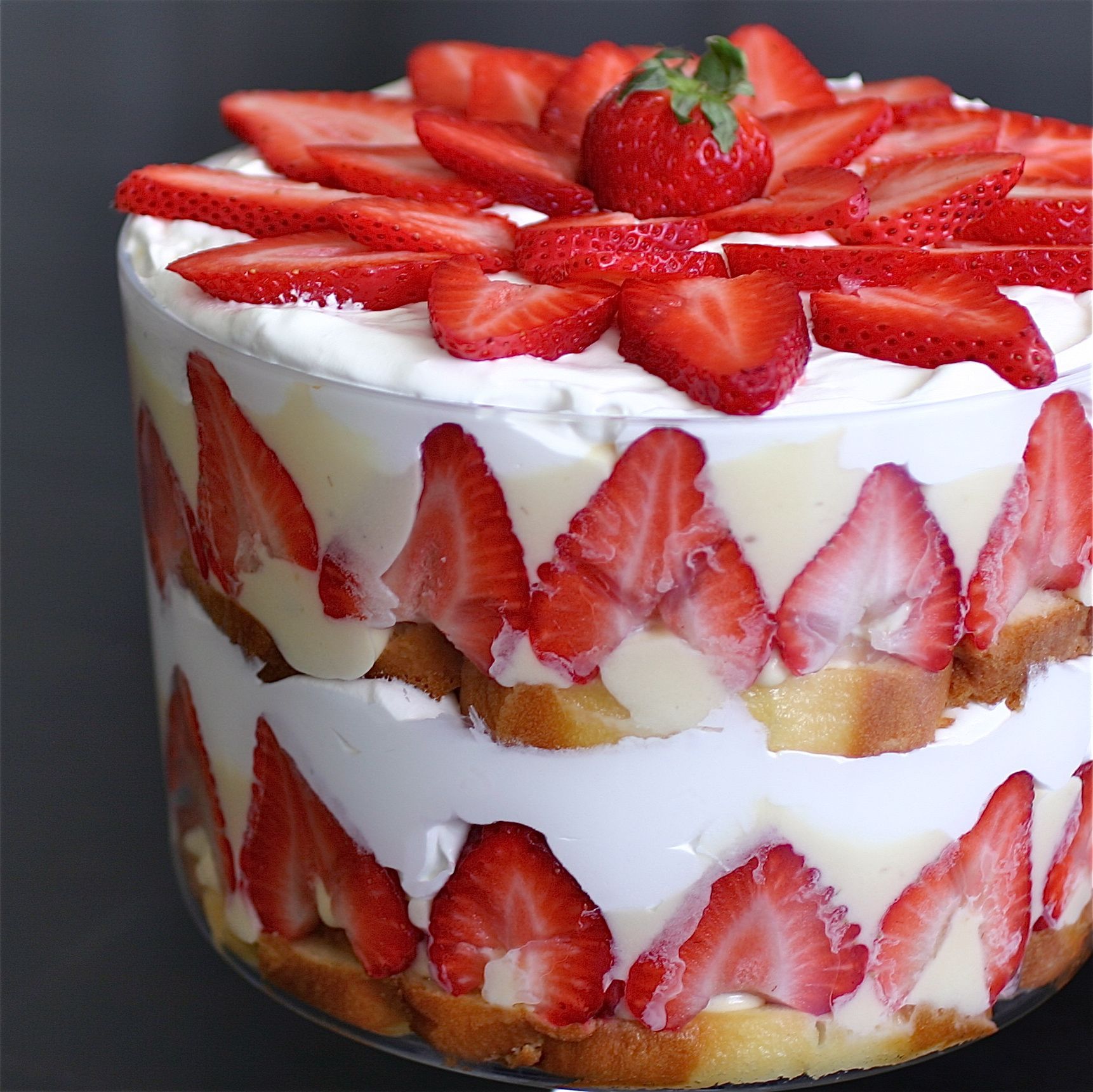 Strawberry Trifle:  This dessert is the perfect end to a Memorial Day BBQ.  Its super easy to put together and looks impressive