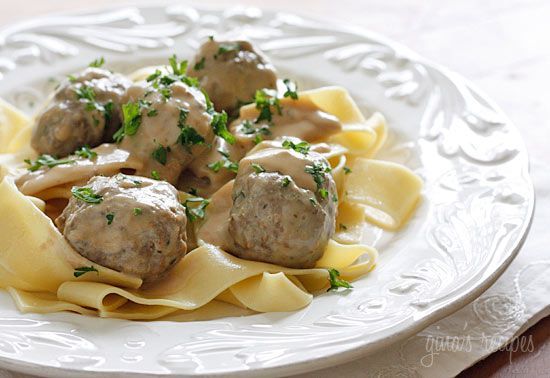 Swedish Meatballs  Ingredients  1 tsp olive oil  1 small onion, minced  1 clove garlic, minced  1 celery stalk, minced  1/4 cup