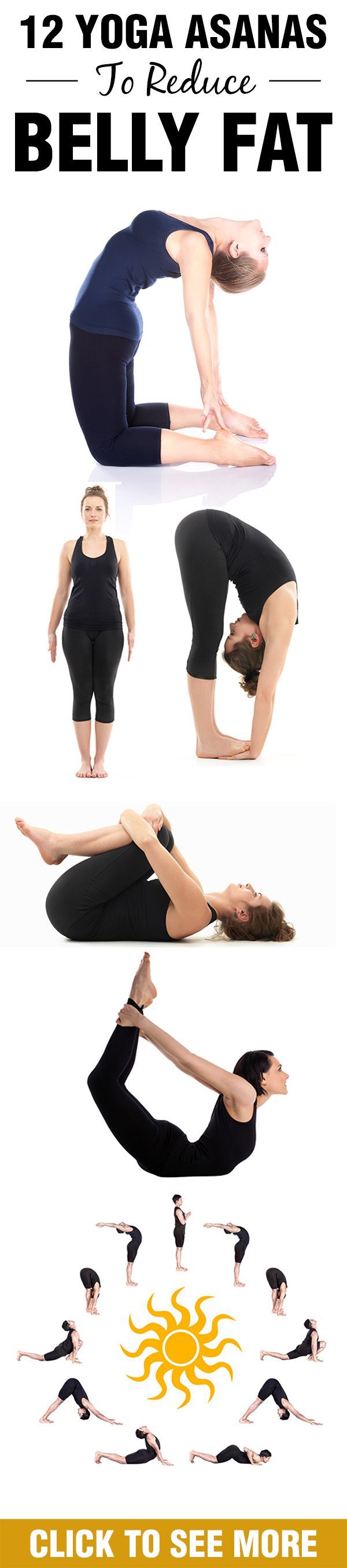 Take a short walk through these ten best yoga asanas to reduce belly fat and become smarter.