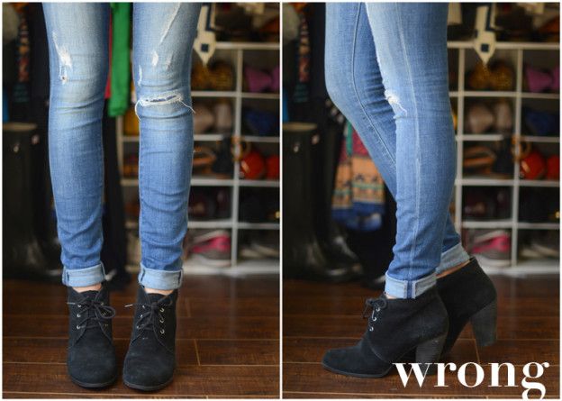 The Dos and Donts of Cuffing Your Jeans with Ankle Boots