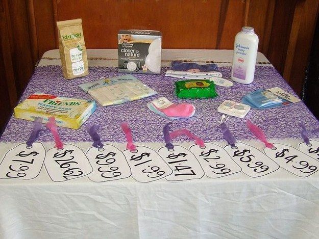 The Price is Right | 30 Baby Shower Games That Are Actually Fun (I know we kind of have games planned, but it might be good to
