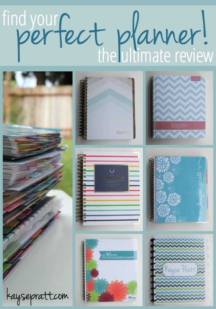 The Ultimate Planner Review. This is a review of 6 different planners, with pros and cons of each, and tips for using them. This