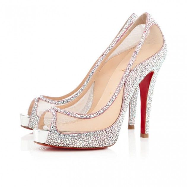 These dazzling Christian Louboutin shoes would be great for a night on the town! What do you guys think?