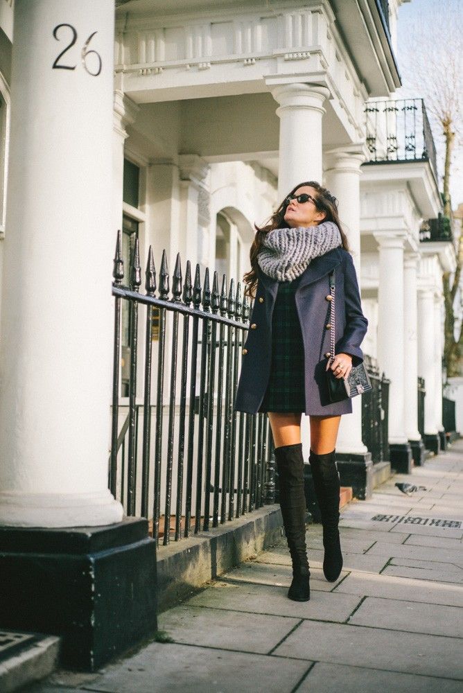 thigh highs & oversized scarf – The Londoner