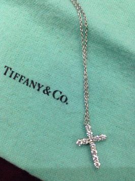 Tiffany and Co Platinum Diamond Cross Necklace. Get the lowest price on Tiffany and Co Platinum Diamond Cross Necklace and other