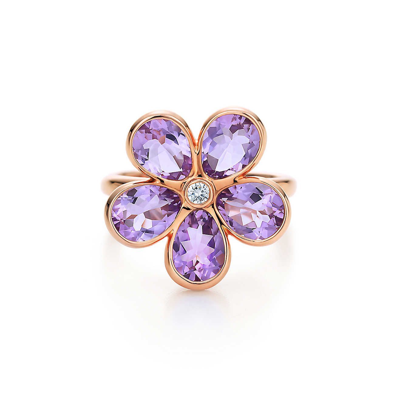 Tiffany Sparklers:Flower Ring