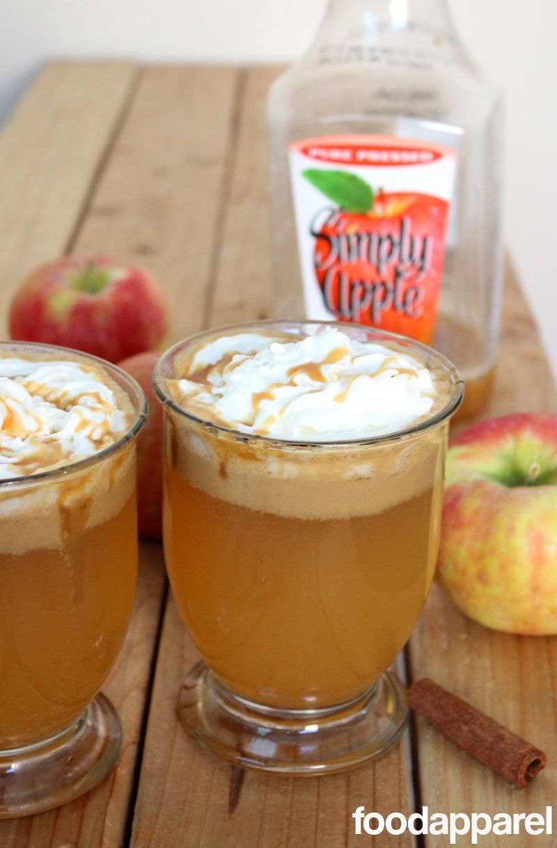 Warm up with this “Better than Starbucks” Caramel Apple Cider! (Can also be made with maple syrup instead of caramel)