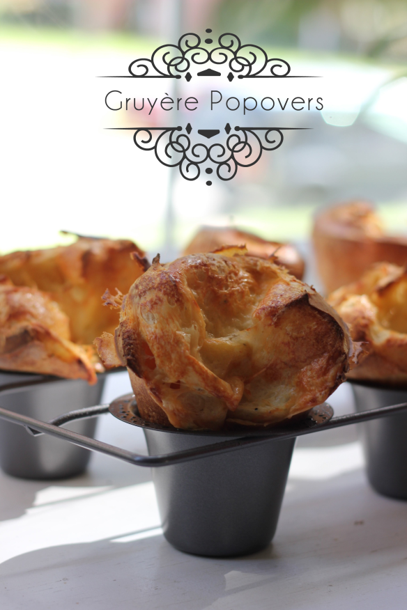 Black pepper and Gruyere popovers — Ive made this recipe twice in two days after finding a popover pan at a thrift store. These