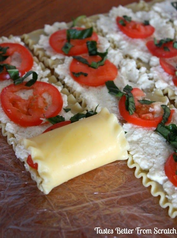 Caprese Lasagna Roll Ups | Tastes Better From Scratch