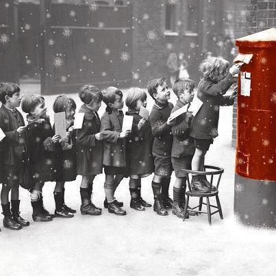 Christmas Image. Very cute. This will be us all soon as Christmas day nears. Get your cards off to us asap.