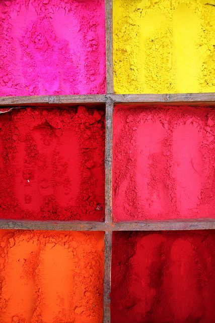 Coloured pigments by Mr Andrew Murray, via Flickr