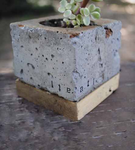 Concrete Cube Planter | Home Decor | MDC Interiors | Scoutmob Shoppe | Product Detail