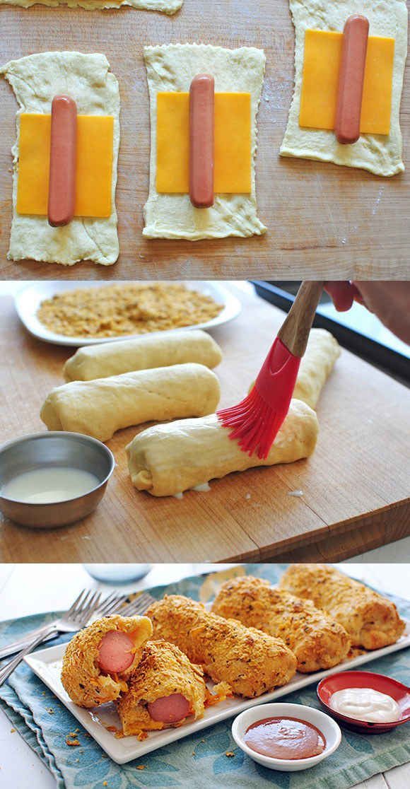 Crunchy Nacho Crescent Dogs | 25 Hot Dogs That Went Above And Beyond