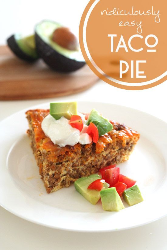 Easy Low Carb Taco Pie – comes together so fast and is delicious. Kids loved it! This will be in regular rotation in my house.
