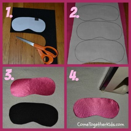 felt & 1 other cloth layers use cheap headbands between layers – easier than elastic! Come Together Kids: Personalized Pillowcases