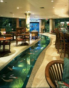 Floor Salt Water Aquariums