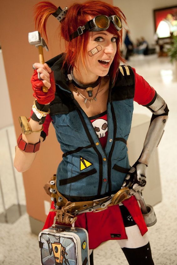 Gaige, The Mechromancer!! Borderlands 2…by far the best playable character in the video game!