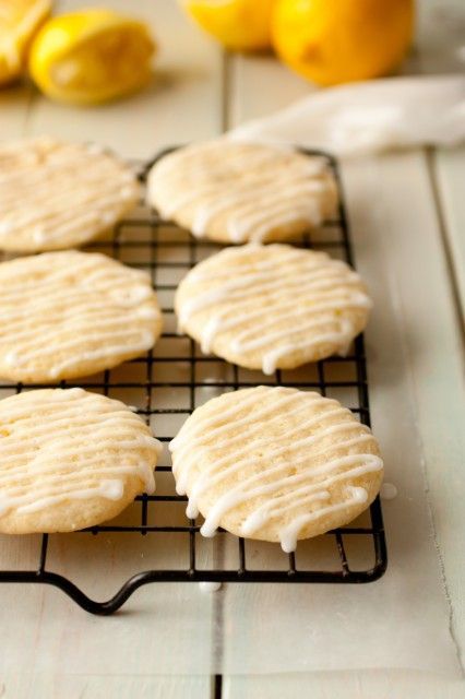 glazed lemon cookies – best lemon cookies ever! a recipe youll likely want for life.