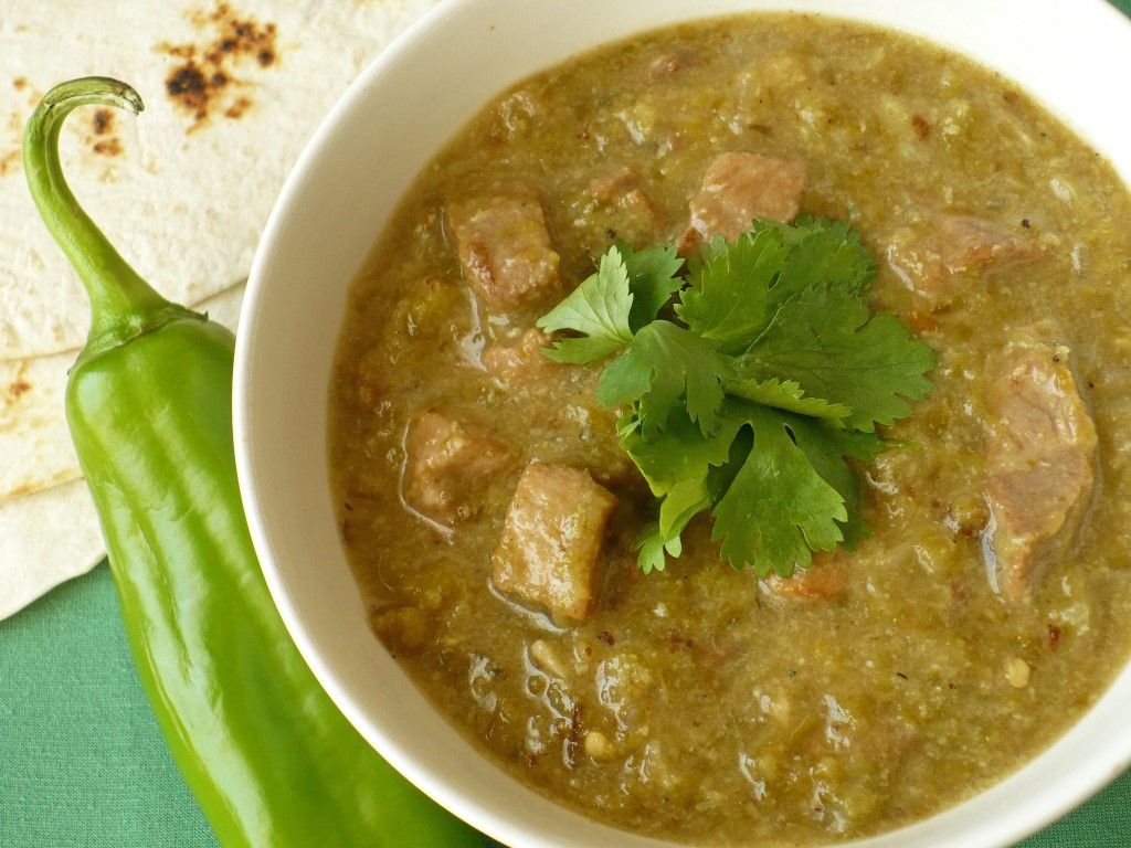 Green Chili ~ Crazy good! Even though I was too lazy to roast my own chilies and used canned roasted ones instead. Could use at