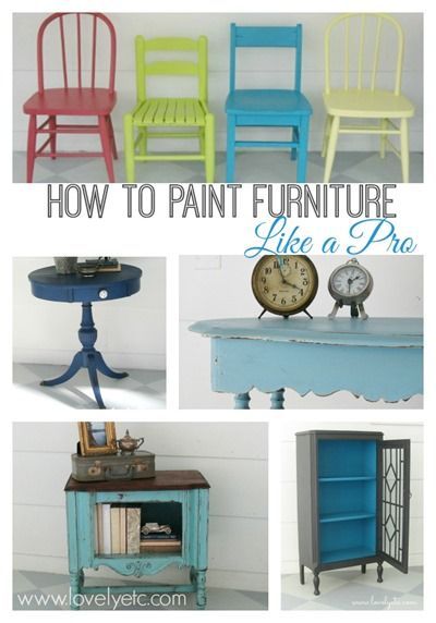 How to paint furniture like a pro – 10 tricks to get that beautiful paint finish youve been dreaming of.