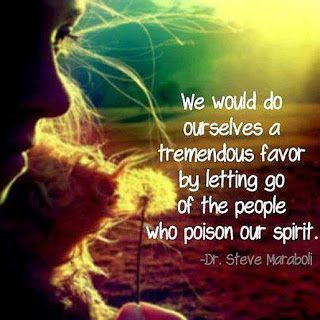 i love this entire post, but the photo quote about letting go of poisonous people really hit home.