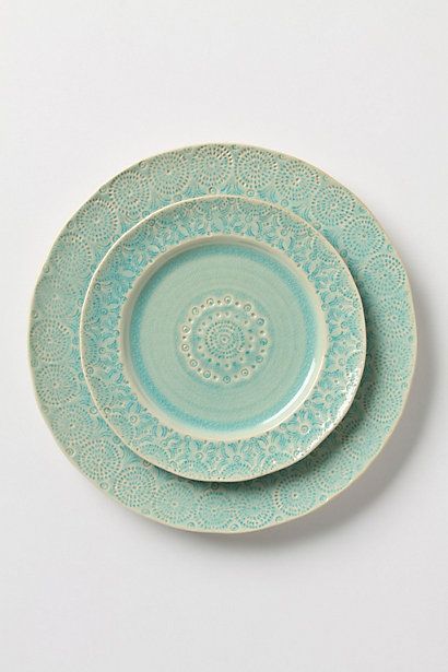 I want this in my old cottage, sooner rather than later    Anthropologie Old Havana Dinnerware