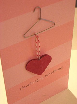 Impress Rubber Stamps: Mini Hangers ; Micro Glue Dots ; Striped Slim Cards ; I Love Hanging Out With You Stamp (5039B).