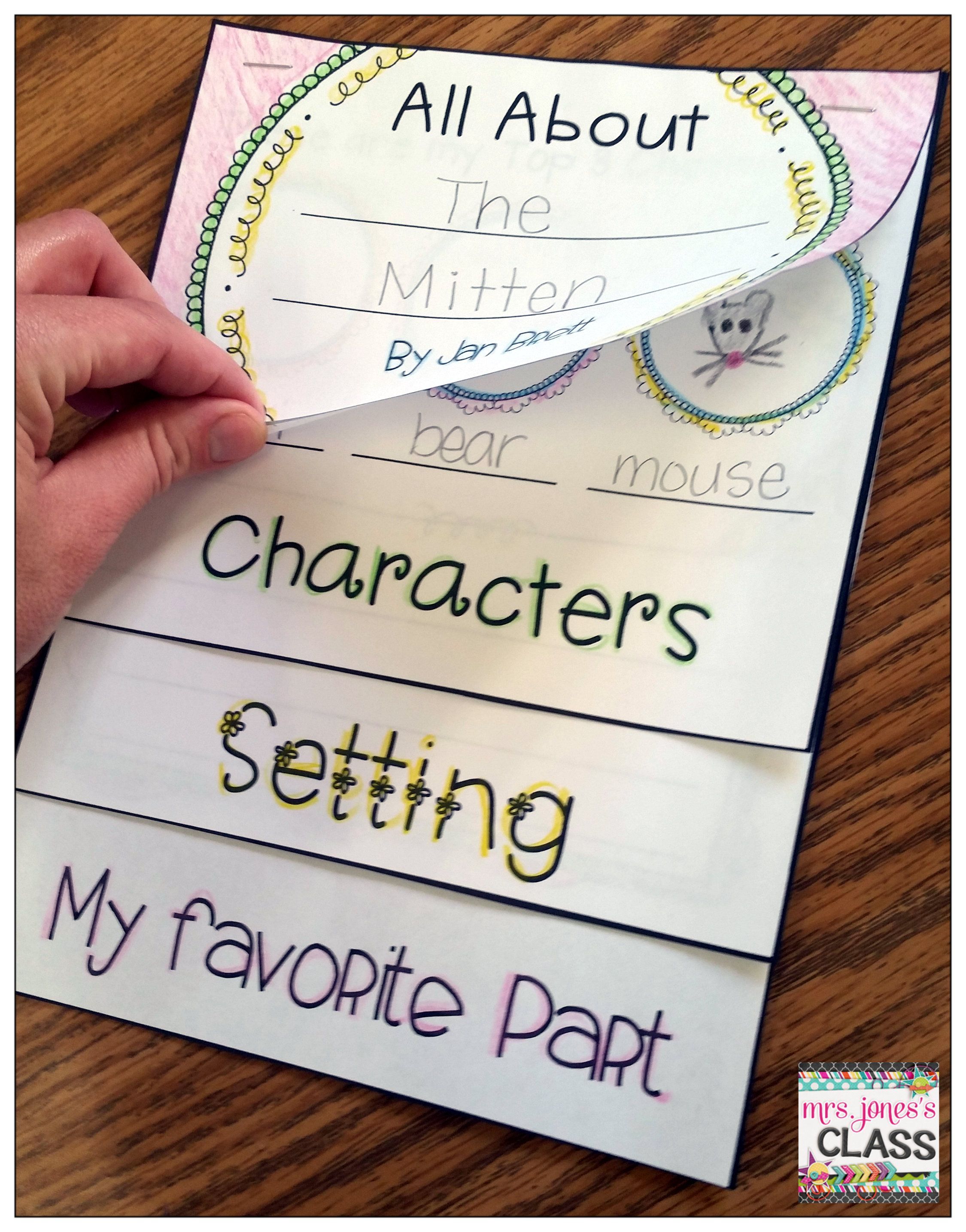 Jan Brett Author Study *The kids will LOVE this flip book!  Lots of great author study ideas $