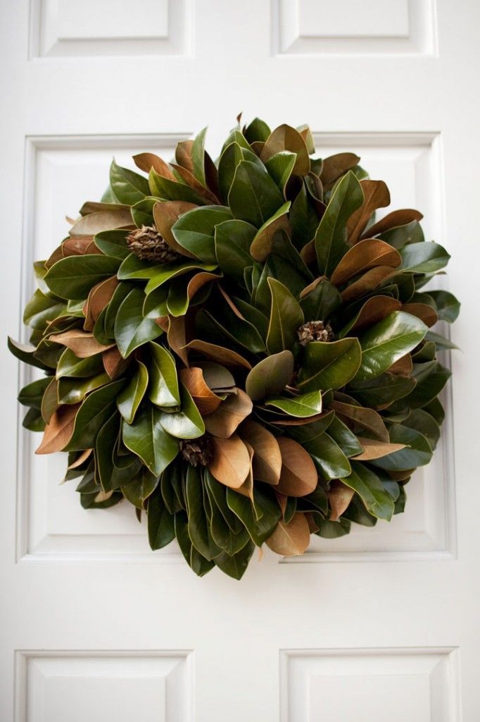 Magnolia wreath