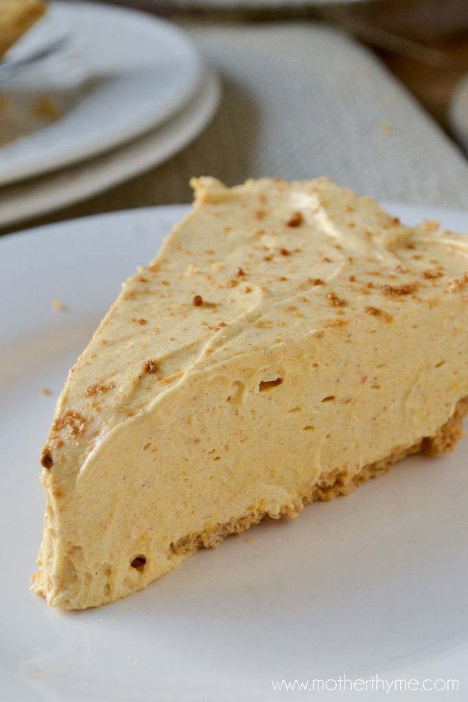 No-Bake Pumpkin Cheesecake…I am gonna make this with Splenda Brown Sugar Blend to make it low carb and leave off the crust!!!
