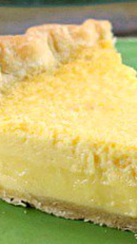 Old Fashioned Buttermilk Lemon Pie Recipe