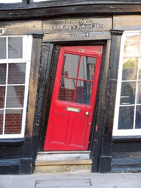 Old Kings School Shop, 1647AD, Canterbury. UK.
