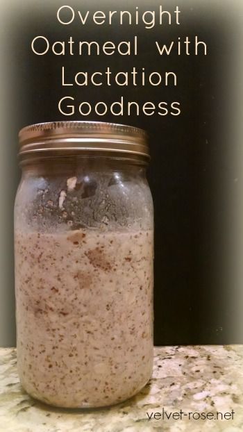 Overnight Oatmeal for Lactation