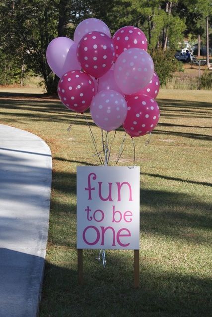 Photo 1 of 15: pink ballerina / Birthday “Fun to be One” | Catch My Party
