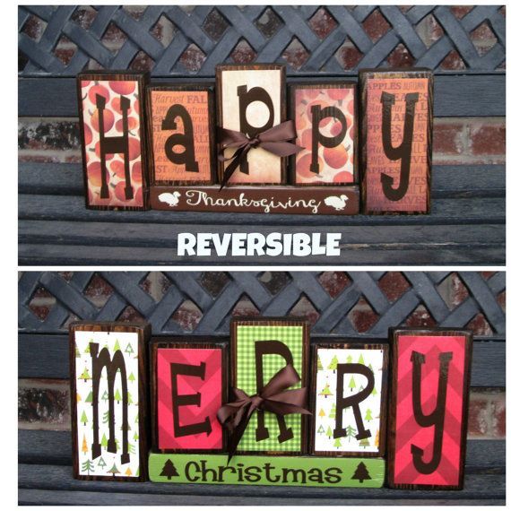 Reversible blocksGive Thanks reverses with Jingle by jjnewton