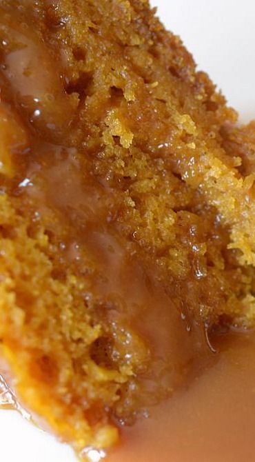 Slow Cooker Sticky Caramel Pumpkin Cake ~ it’s extremely easy to prepare, and it is scary delicious.