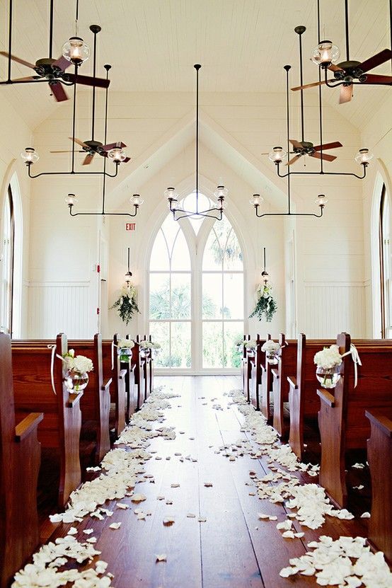 Southern weddings – church ceremony – Years from now, whoever you may be: this is where Id like to stand.