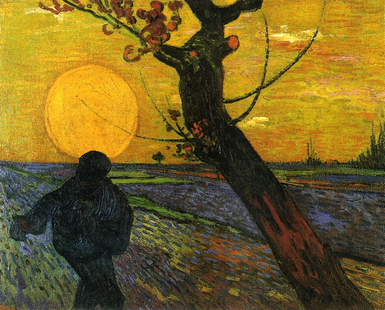 Sower with Setting Sun – Vincent van Gogh