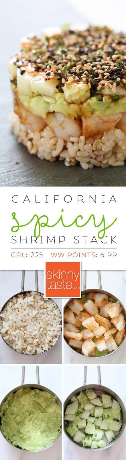 Spicy California Shrimp Stack