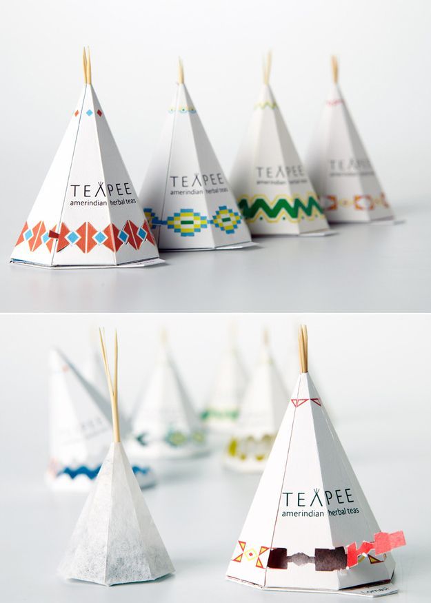 Teapee Tea Bags | 34 Coolest Food Packaging Designs Of 2012