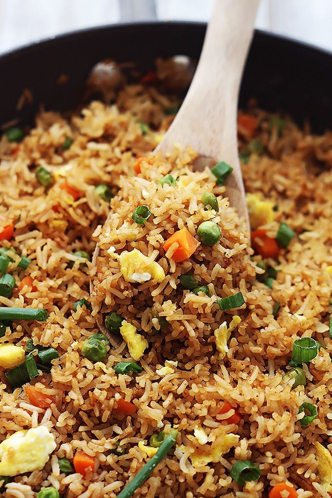 The BEST quick and easy fried rice recipe with all of the restaurant-worthy flavor you love without leaving your kitchen.