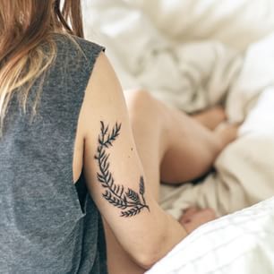This gorgeous fern. | 26 Gorgeous Tattoos To Inspire Every Nature Lover