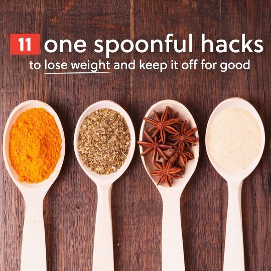 Use these one spoonful hacks to lose weight and keep it off for good… #weightloss