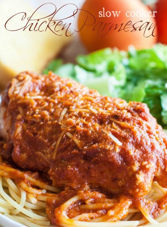 Easy Chicken Parmesan -   Best Crock Pot Chicken
