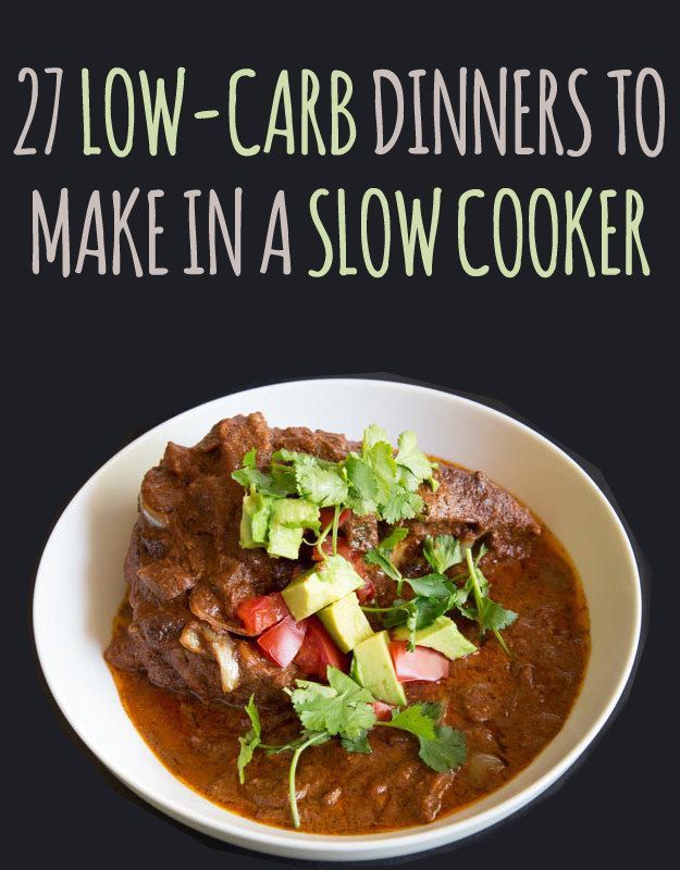 27 Delicious Low-Carb Dinners To Make In A Slow Cooker: