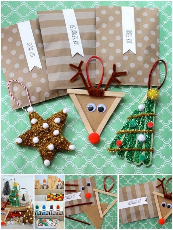 36 Adorable DIY Ornaments You Can Make With The Kids! Some really great ideas!